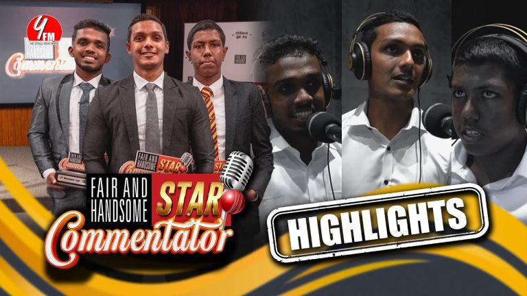 Y Fair & Handsome star commentator | Highlights